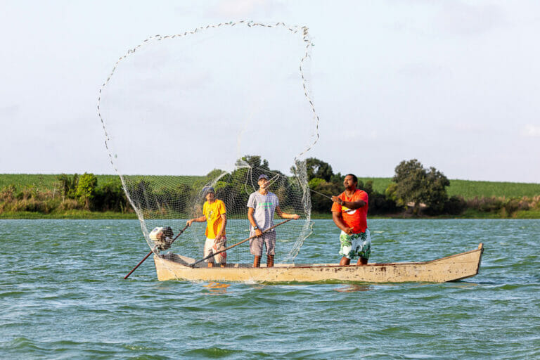 Mariana fishing before the dam collapse