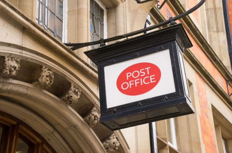 Post Office sign